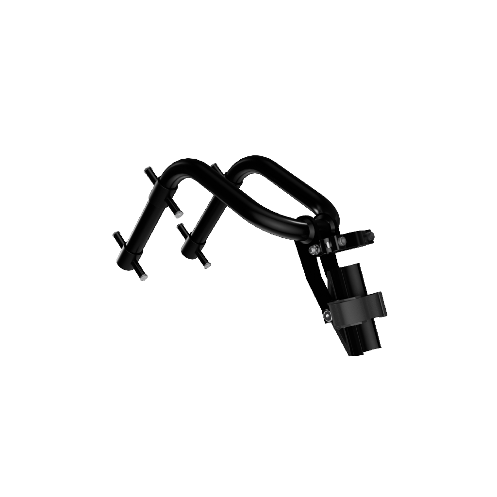 FullyLoaded Pro vor schwarzem Hintergrund Gesamtansicht